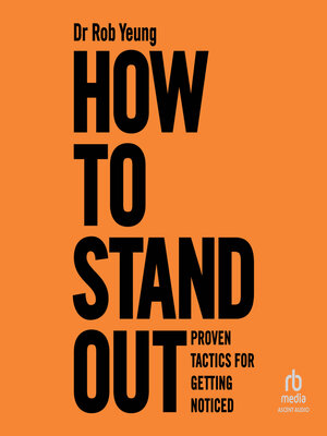 cover image of How to Stand Out